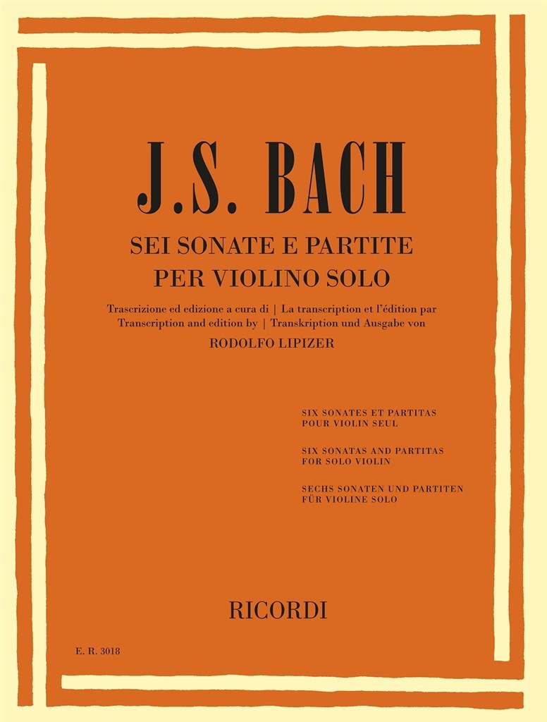 Sei sonate e partite per violino solo